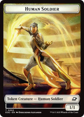 Human Soldier // Lander (0004) Doubled-Sided Token [Edge of Eternities Tokens] | L.A. Mood Comics and Games