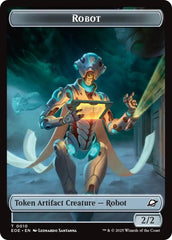 Robot // Lander (0004) Double-Sided Token [Edge of Eternities Tokens] | L.A. Mood Comics and Games