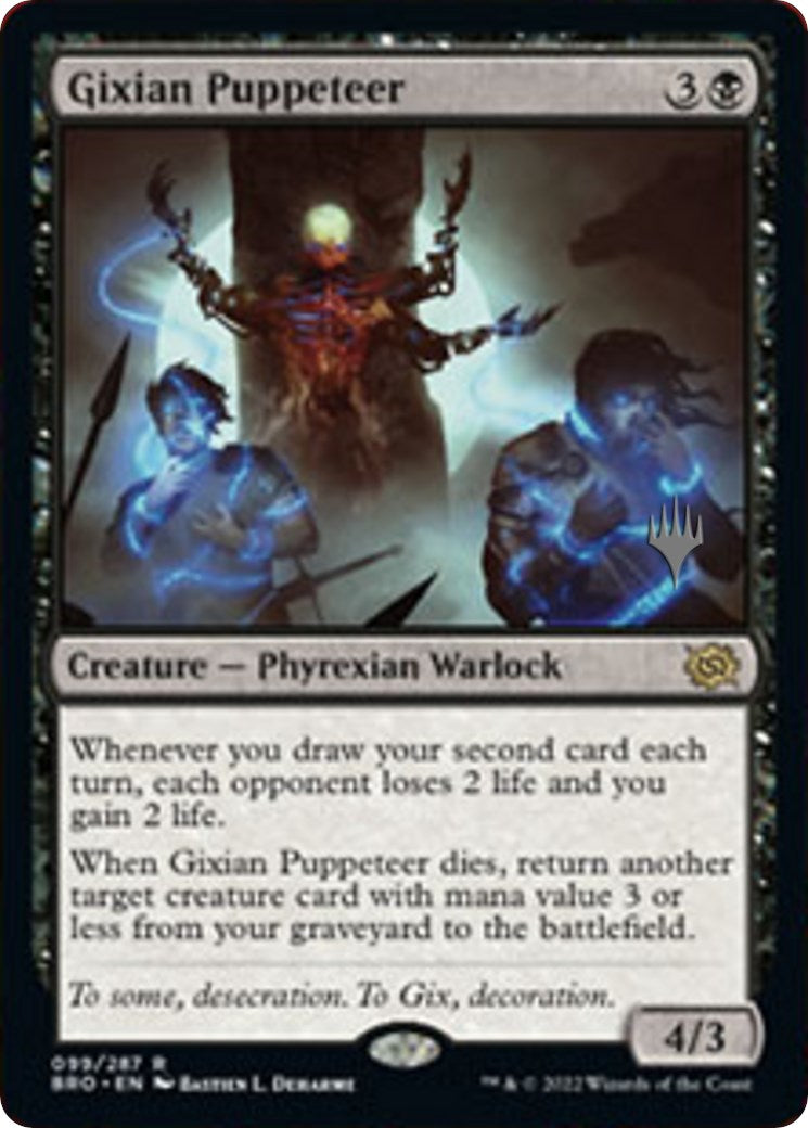 Gixian Puppeteer (Promo Pack) [The Brothers' War Promos] | L.A. Mood Comics and Games