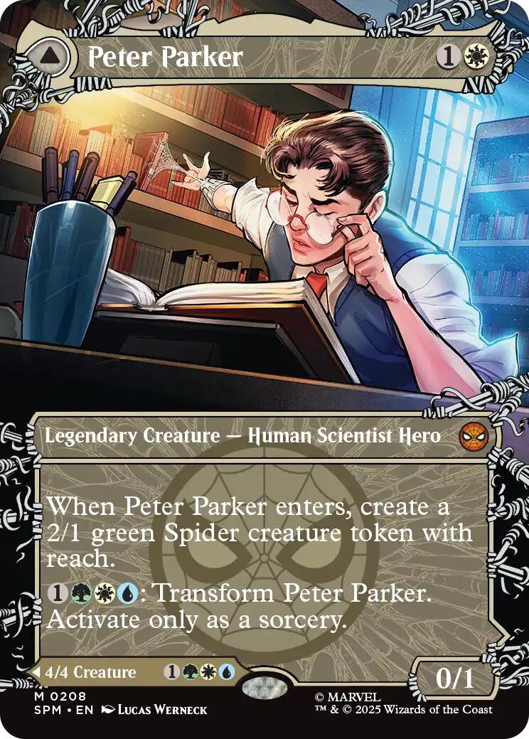 Peter Parker (0208) (Borderless) [Marvel's Spider-Man] | L.A. Mood Comics and Games