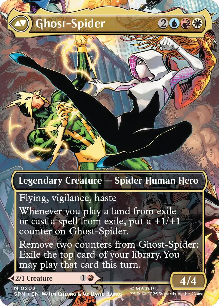 Gwen Stacy (0202) (Borderless) [Marvel's Spider-Man] | L.A. Mood Comics and Games