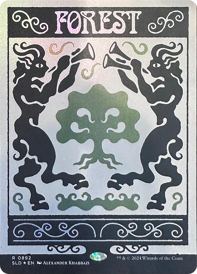 Forest (0892) (Rainbow Foil) [Secret Lair Drop Series] | L.A. Mood Comics and Games
