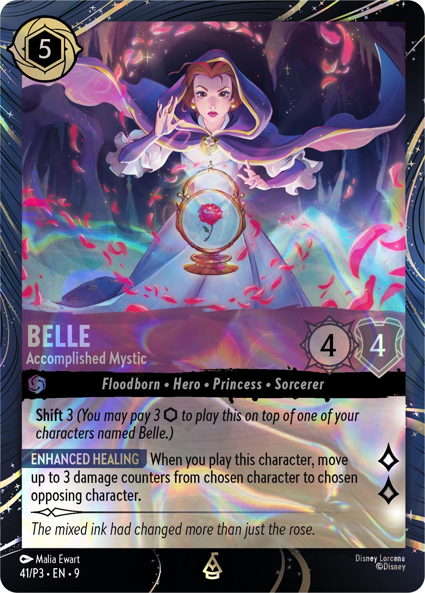 Belle - Accomplished Mystic (41) [Promo Cards] | L.A. Mood Comics and Games