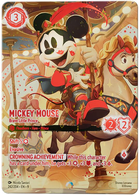 Mickey Mouse - Brave Little Prince (Iconic) (242/204) [Fabled] | L.A. Mood Comics and Games