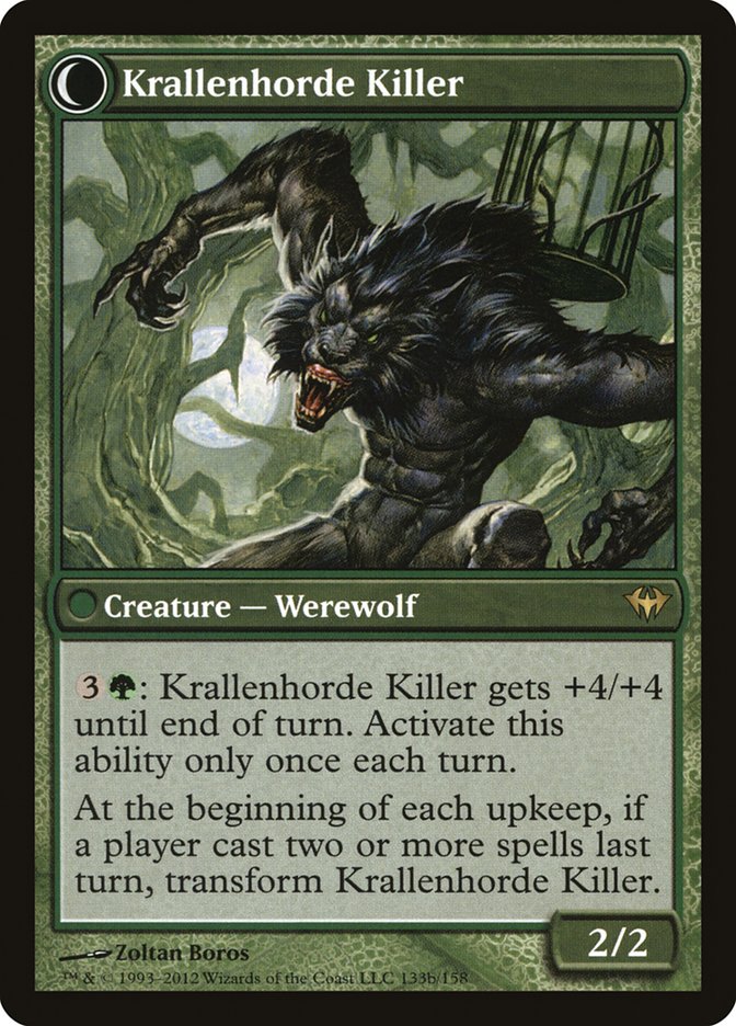 Wolfbitten Captive // Krallenhorde Killer [Dark Ascension] | L.A. Mood Comics and Games