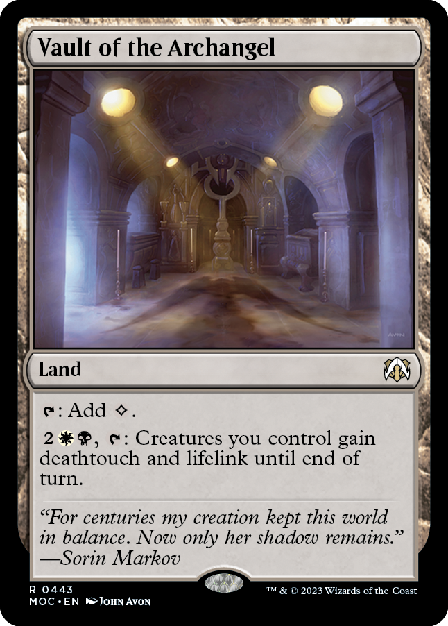 Vault of the Archangel [March of the Machine Commander] | L.A. Mood Comics and Games
