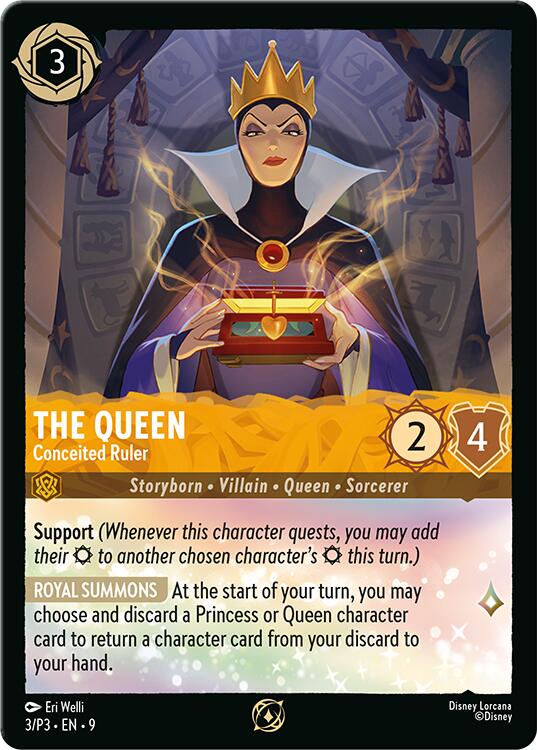 The Queen - Conceited Ruler (3/P3) [Promo Cards] | L.A. Mood Comics and Games
