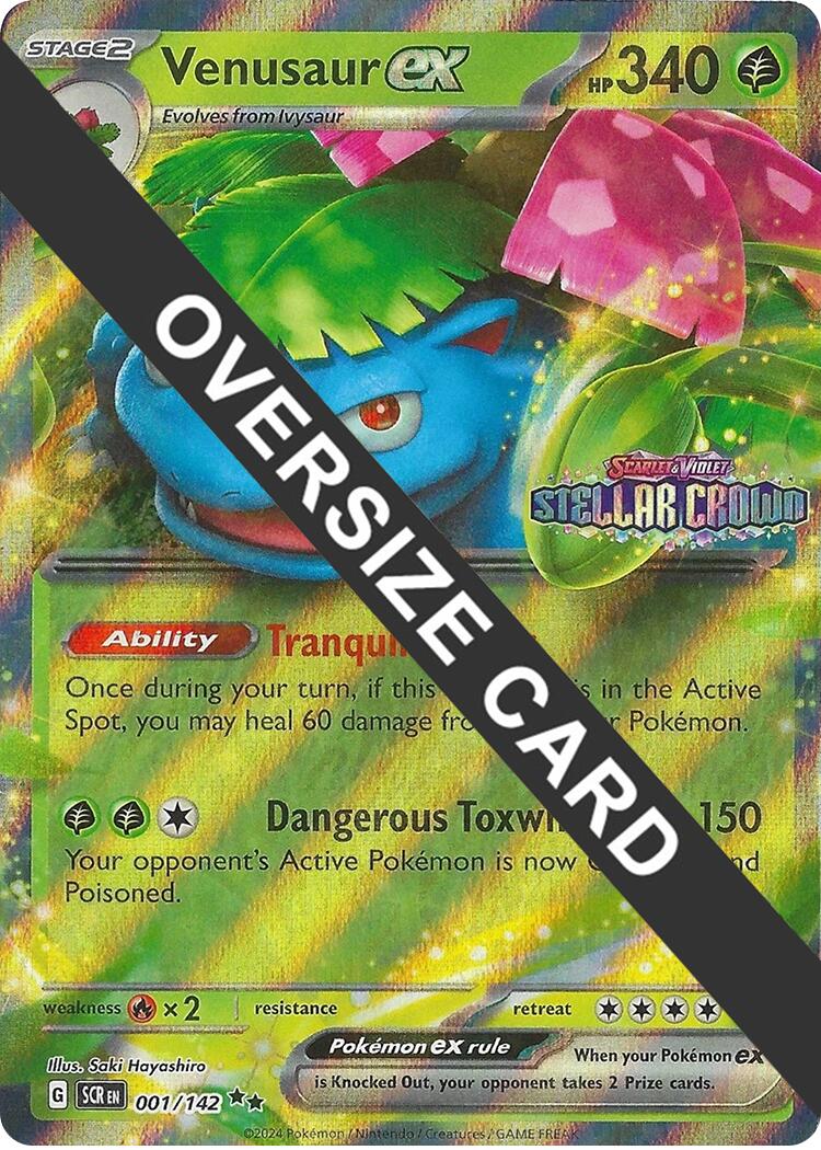 Venusaur ex (001/142) (Jumbo Card) [Miscellaneous Cards] | L.A. Mood Comics and Games