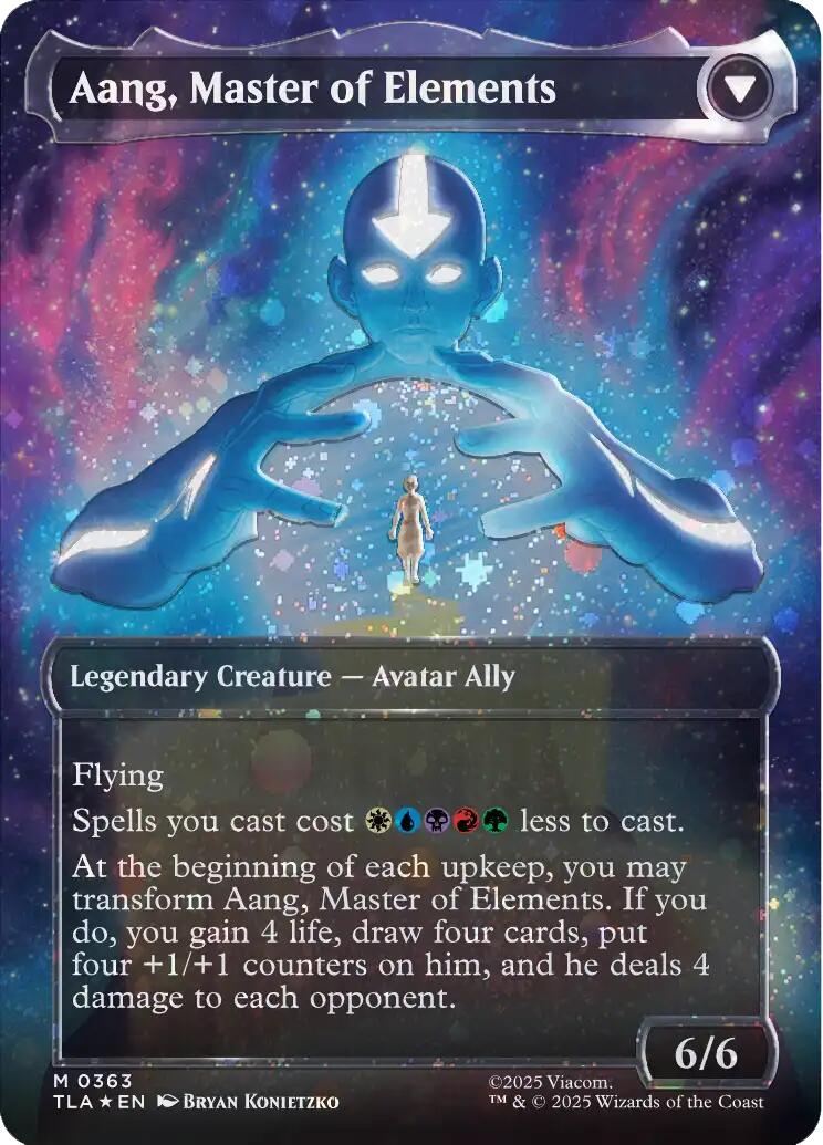 Avatar Aang (Raised Foil) [Avatar: The Last Airbender] | L.A. Mood Comics and Games