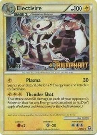 Electivire (20/102) (Staff Prerelease Promo) [HeartGold & SoulSilver: Black Star Promos] | L.A. Mood Comics and Games