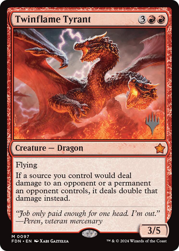 Twinflame Tyrant [Edge of Eternities Promo Pack] | L.A. Mood Comics and Games