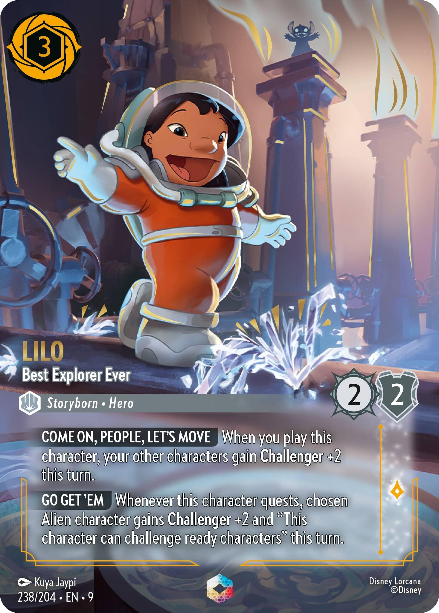 Lilo - Best Explorer Ever (Enchanted) (238/204) [Fabled] | L.A. Mood Comics and Games