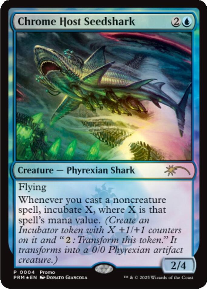Chrome Host Seedshark [Media Promos] | L.A. Mood Comics and Games