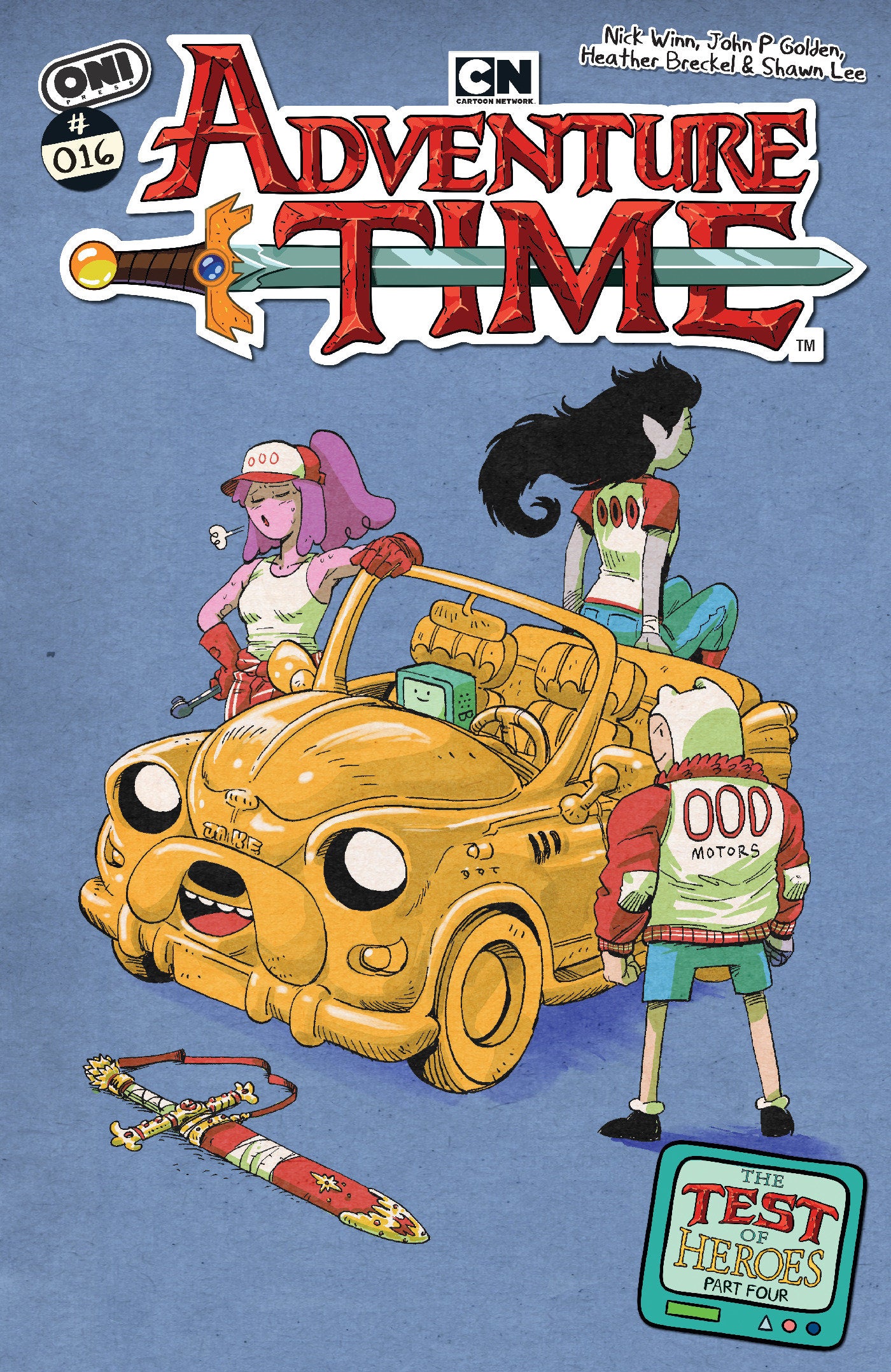 Adventure Time (2025) #16 Cover B John P Golden Variant | L.A. Mood Comics and Games