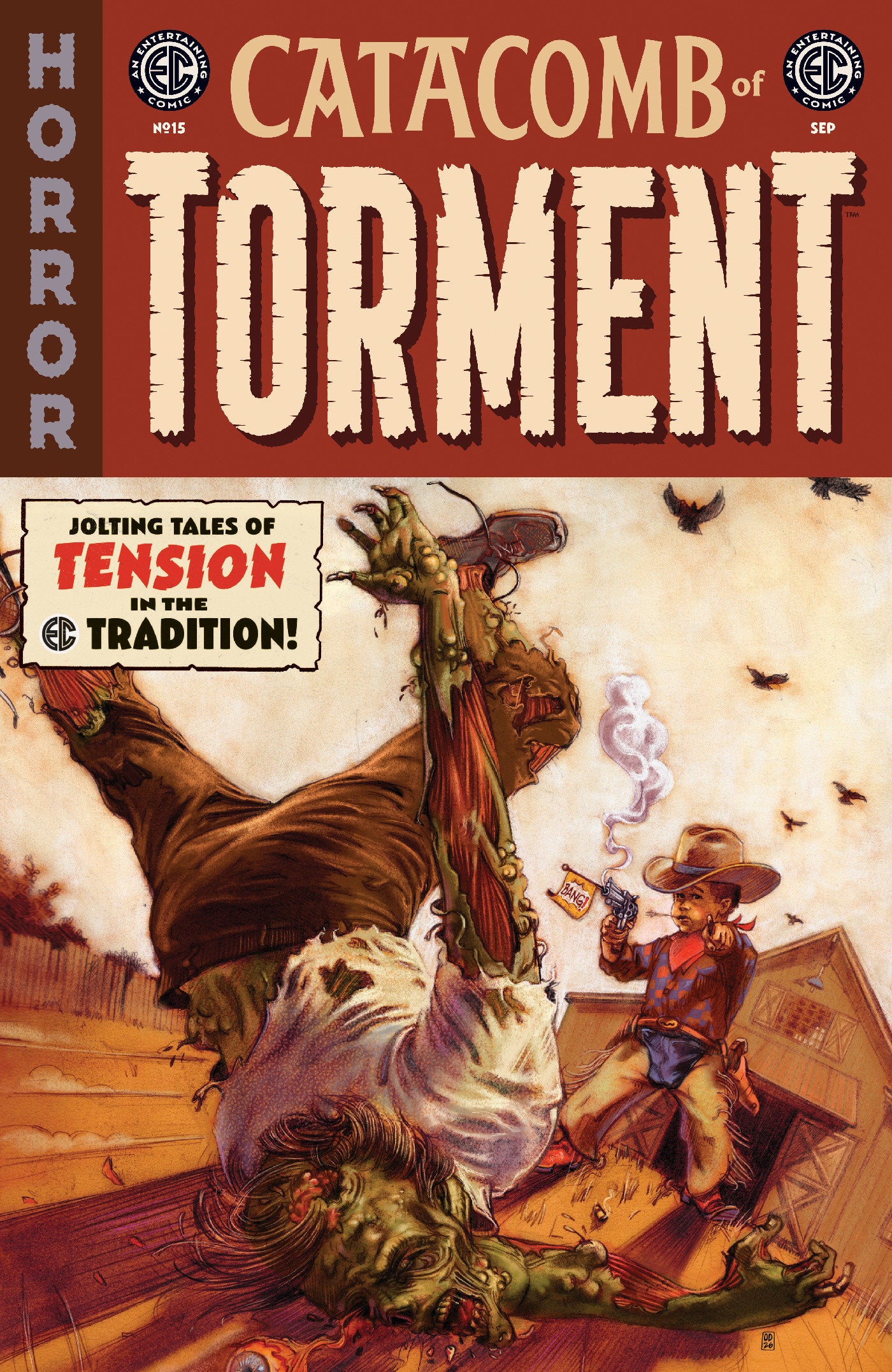 EC Catacomb Of Torment #15 Cover A Oliver Dominguez | L.A. Mood Comics and Games