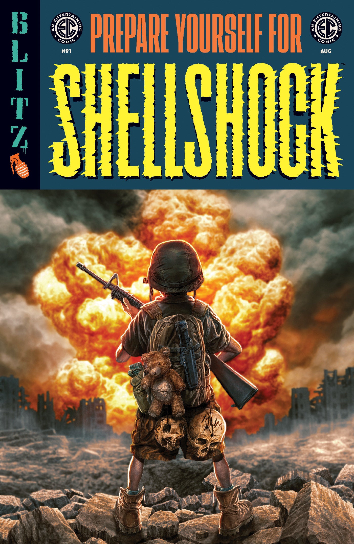 EC Shellshock #1 Cover A Lee Bermejo | L.A. Mood Comics and Games