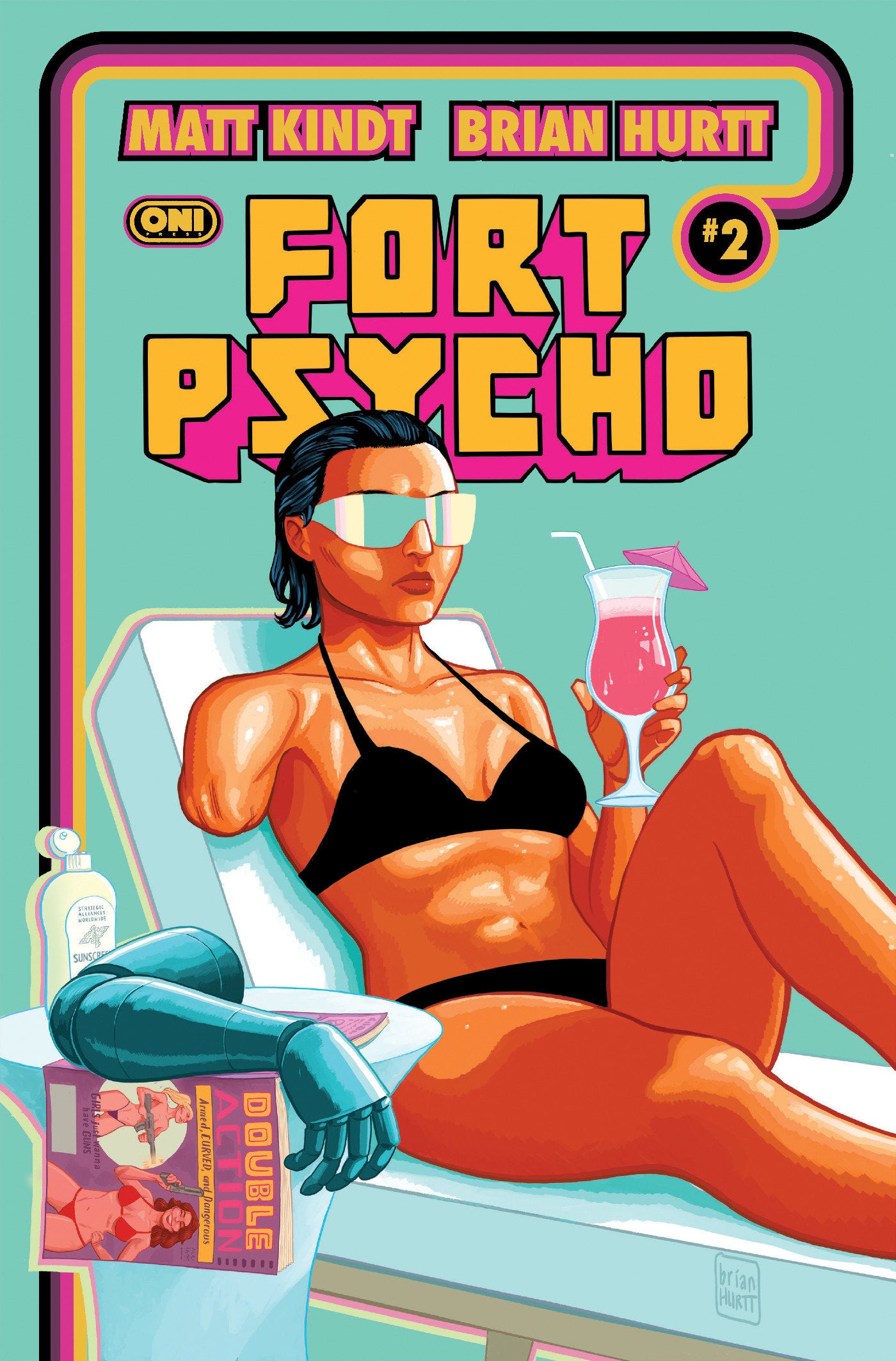 Fort Psycho #2 Cover A Brian Hurtt | L.A. Mood Comics and Games