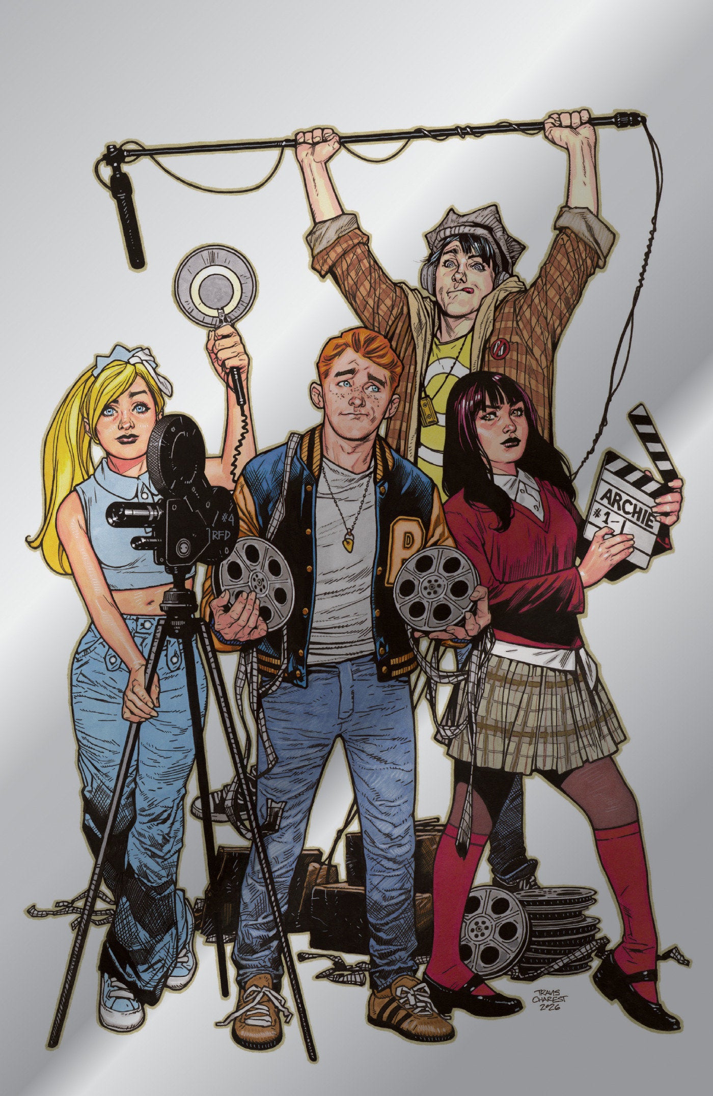 Archie #1 Cover W Travis Charest Local Comic Shop Day Foil Full Art Variant | L.A. Mood Comics and Games