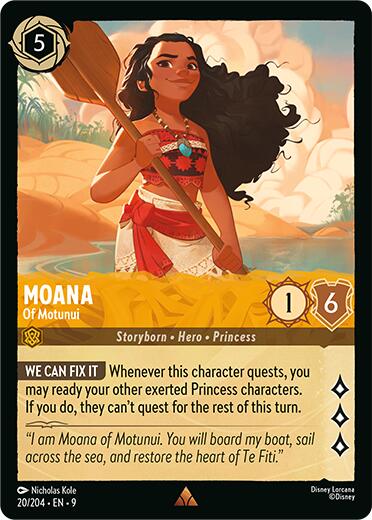Moana - Of Motunui (20/204) [Fabled] | L.A. Mood Comics and Games