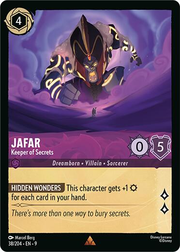 Jafar - Keeper of Secrets (38/204) [Fabled] | L.A. Mood Comics and Games
