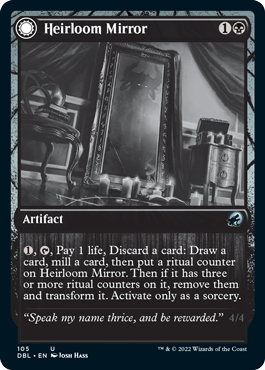 Heirloom Mirror // Inherited Fiend [Innistrad: Double Feature] | L.A. Mood Comics and Games