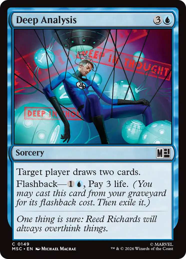 Deep Analysis (Surge Foil) [Marvel Super Heroes Commander] | L.A. Mood Comics and Games