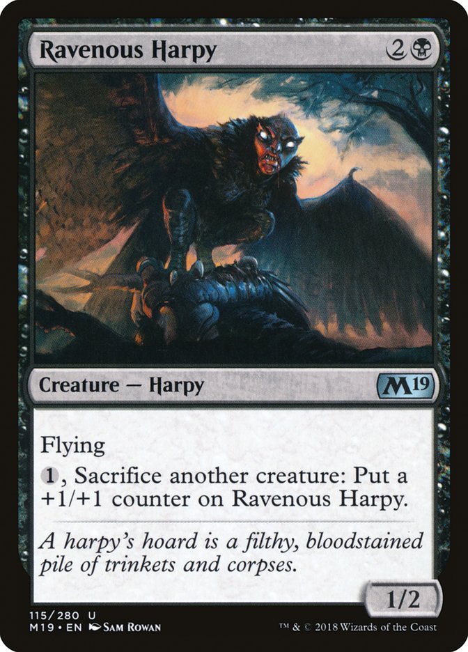 Ravenous Harpy [Core Set 2019] | L.A. Mood Comics and Games