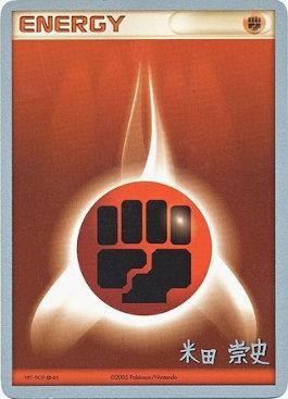 Fighting Energy (Dark Tyranitar Deck - Takashi Yoneda) [World Championships 2005] | L.A. Mood Comics and Games