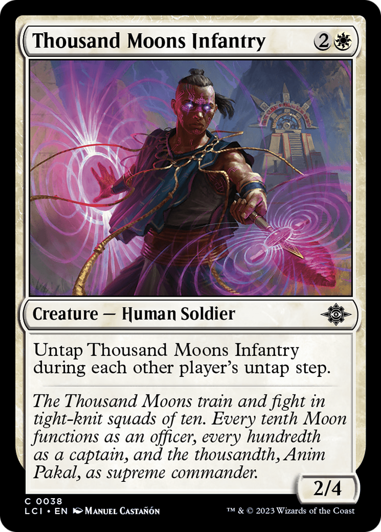 Thousand Moons Infantry [The Lost Caverns of Ixalan] | L.A. Mood Comics and Games