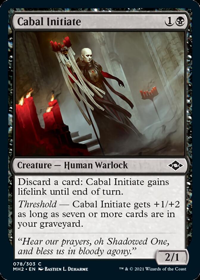 Cabal Initiate [Modern Horizons 2] | L.A. Mood Comics and Games