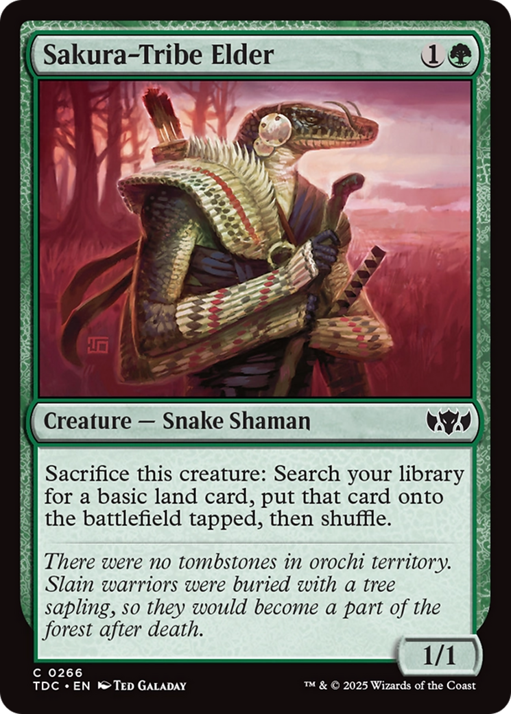 Sakura-Tribe Elder [Tarkir: Dragonstorm Commander] | L.A. Mood Comics and Games
