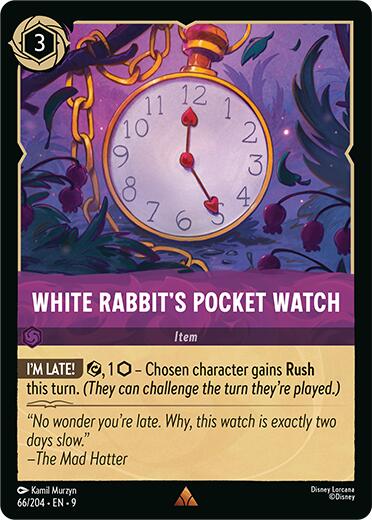 White Rabbit's Pocket Watch (66/204) [Fabled] | L.A. Mood Comics and Games