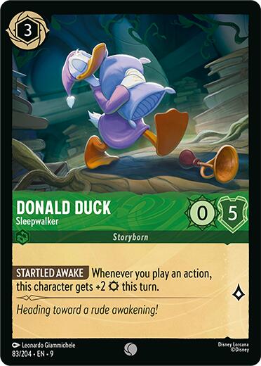 Donald Duck - Sleepwalker (83/204) [Fabled] | L.A. Mood Comics and Games