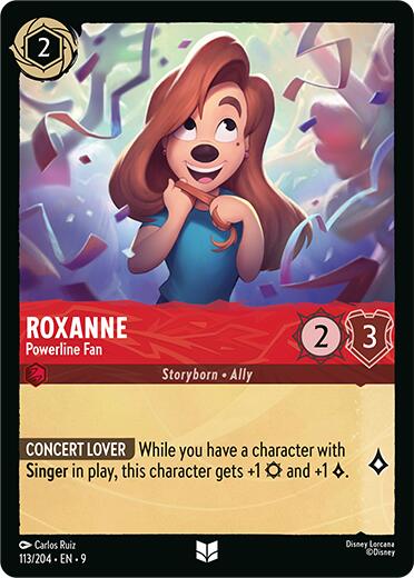 Roxanne - Powerline Fan (113/204) [Fabled] | L.A. Mood Comics and Games
