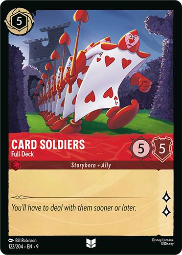 Card Soldiers - Full Deck (122/204) [Fabled] | L.A. Mood Comics and Games