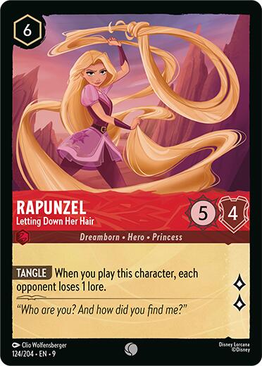 Rapunzel - Letting Down Her Hair (124/204) [Fabled] | L.A. Mood Comics and Games