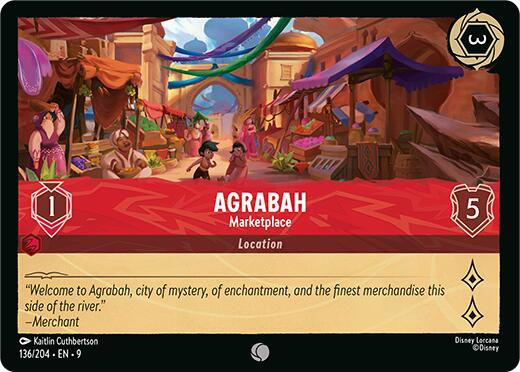 Agrabah - Marketplace (136/204) [Fabled] | L.A. Mood Comics and Games