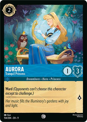 Aurora - Tranquil Princess (154/204) [Fabled] | L.A. Mood Comics and Games