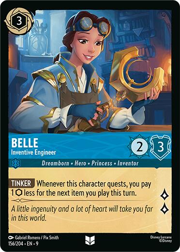 Belle - Inventive Engineer (156/204) [Fabled] | L.A. Mood Comics and Games