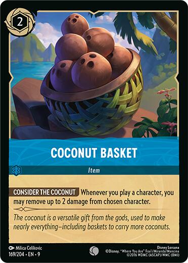 Coconut Basket (169/204) [Fabled] | L.A. Mood Comics and Games