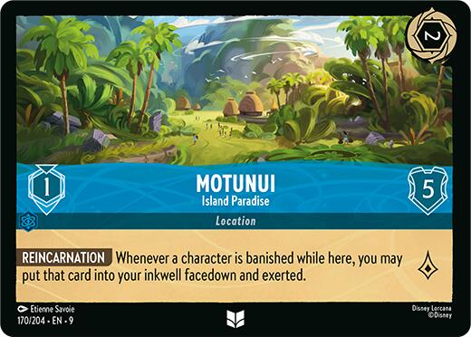 Motunui - Island Paradise (170/204) [Fabled] | L.A. Mood Comics and Games