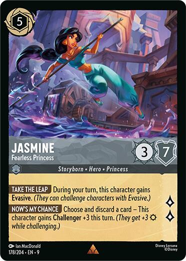 Jasmine - Fearless Princess (178/204) [Fabled] | L.A. Mood Comics and Games
