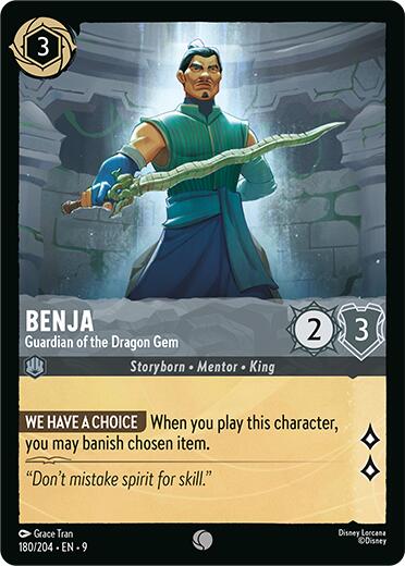 Benja - Guardian of the Dragon Gem (180/204) [Fabled] | L.A. Mood Comics and Games