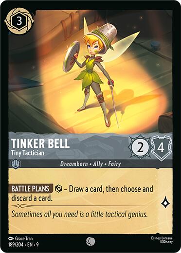 Tinker Bell - Tiny Tactician (189/204) [Fabled] | L.A. Mood Comics and Games