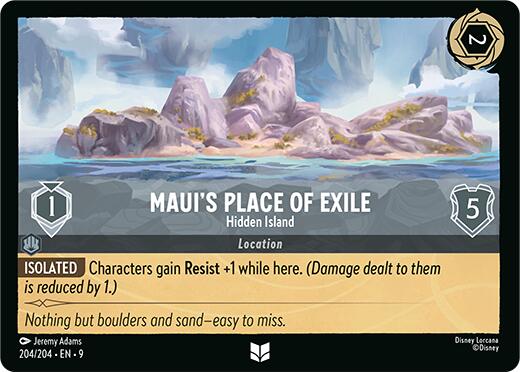 Maui's Place of Exile - Hidden Island (204/204) [Fabled] | L.A. Mood Comics and Games