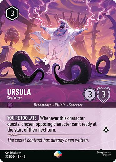 Ursula - Sea Witch (Epic) (208/204) [Fabled] | L.A. Mood Comics and Games