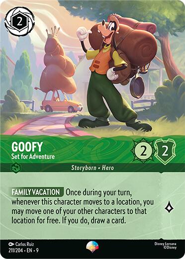 Goofy - Set for Adventure (Epic) (211/204) [Fabled] | L.A. Mood Comics and Games
