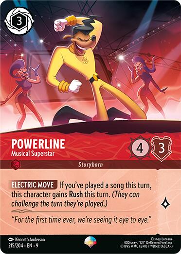 Powerline - Musical Superstar (Epic) (215/204) [Fabled] | L.A. Mood Comics and Games