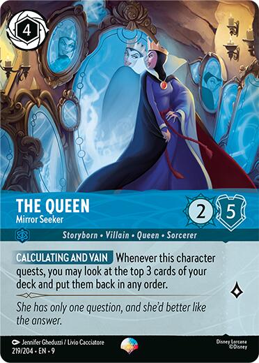 The Queen - Mirror Seeker (Epic) (219/204) [Fabled] | L.A. Mood Comics and Games