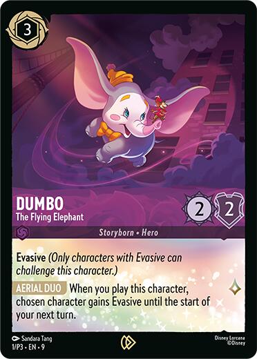 Dumbo - The Flying Elephant (1/P3) [Promo Cards] | L.A. Mood Comics and Games